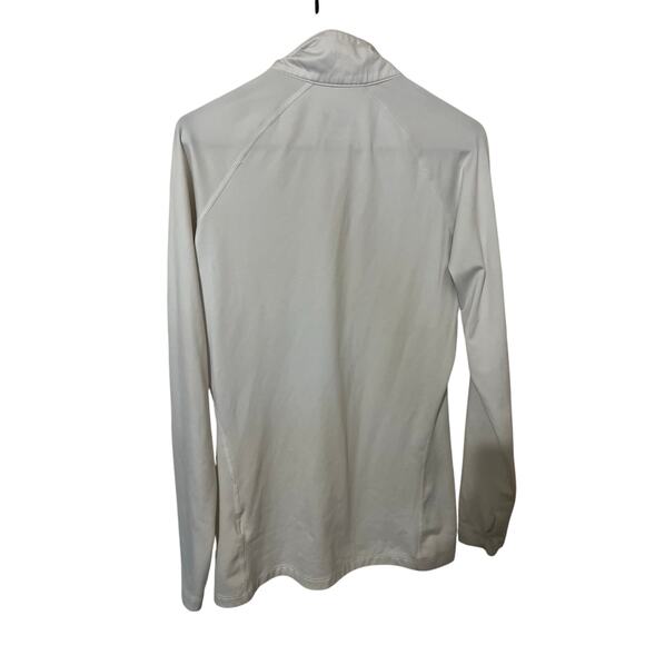 Nike white pro combat dri fit pull over - men’s size large - Picture 2 of 7